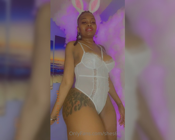 Shes6ft4 aka shes6ft4 - 04-05-2021 OnlyFans Video - Can I be your slutty bunny Happy Easter