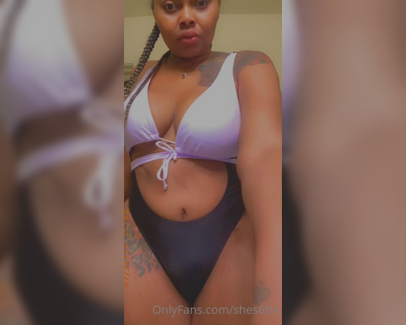 Shes6ft4 aka shes6ft4 - 07-27-2021 OnlyFans Video - Do you like my swimming suit