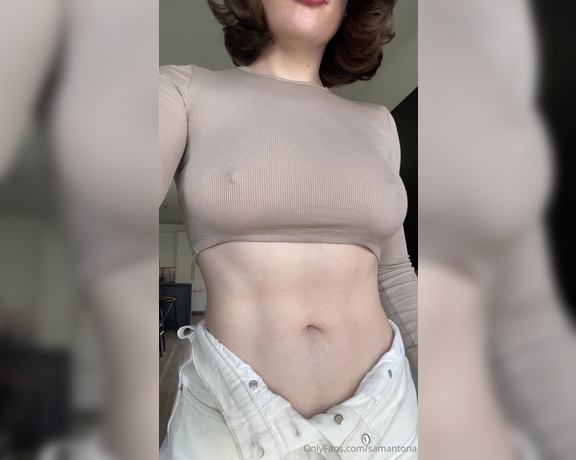 Saiiyansam aka samantona - 06-21-2024 OnlyFans Video - Hoy estoy sin bracier