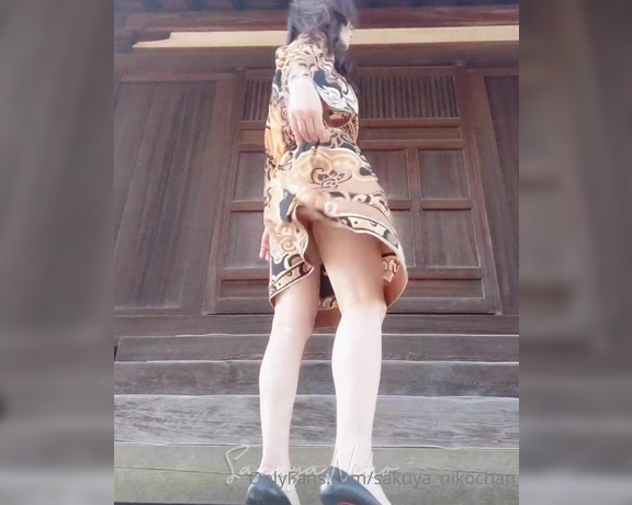 Sakuya Niko aka sakuya_nikochan - 10-20-2021 OnlyFans Video - lift ones abstinence in a majestic temple Become a woman