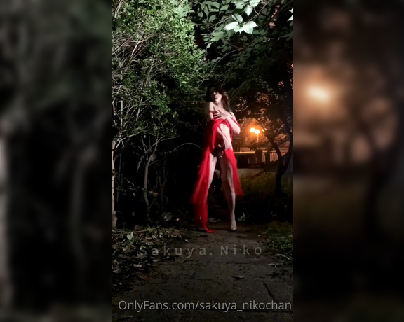 Sakuya Niko aka sakuya_nikochan - 10-25-2021 OnlyFans Video - By posting this video, I was recognized as an obscene person on Instagram and lost my