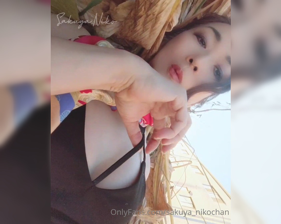 Sakuya Niko aka sakuya_nikochan - 01-12-2022 OnlyFans Video - I wanted you to see more So I think Ill stop hiding it