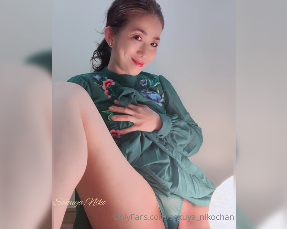 Sakuya Niko aka sakuya_nikochan - 04-29-2022 OnlyFans Video - Sample video 254 Super recommended masturbation video Im absolutely confident about this Female genitals  Ecstasy