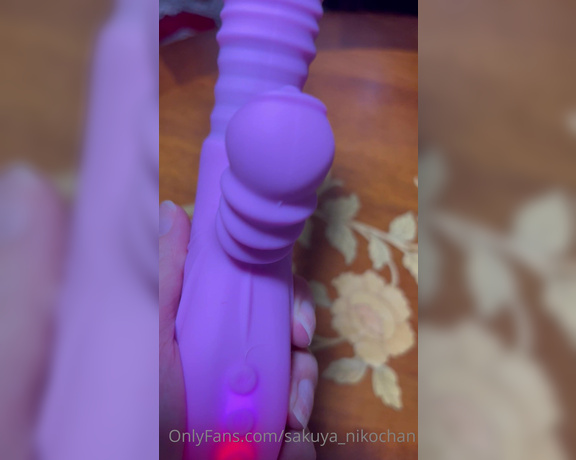 Sakuya Niko aka sakuya_nikochan - 09-02-2022 OnlyFans Video - Trying the Fucking Machine  Im going to start the show now_ix92