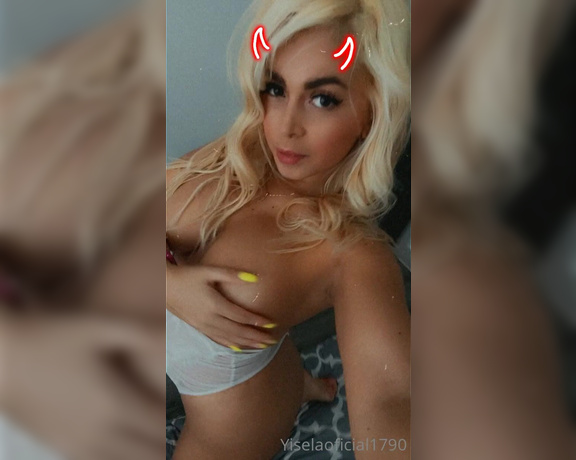 Yisela Avendaño aka yiselaoficial90 - 09-19-2021 OnlyFans Video - Soy una máquina moviendo encima de tu pene