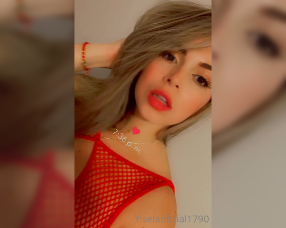 Yisela Avendaño aka yiselaoficial90 - 08-25-2020 OnlyFans Video - Muy mojadita con ganas de sexo fuerte