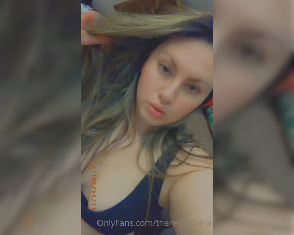 Bella Mkay aka thebellamkay - 11-24-2020 OnlyFans Video - Watching tv in my panties