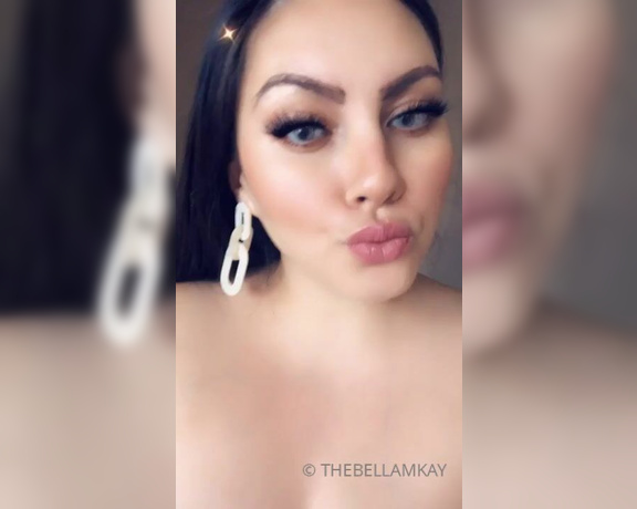 Bella Mkay aka thebellamkay - 08-14-2019 OnlyFans Video - Just took this video  my tits are fuckin juicy and u should see my ass