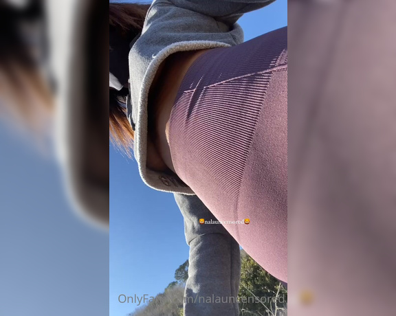 Codename Jas aka codenamejas - 01-09-2021 OnlyFans Video - Forgot to wear a bra on my hike this morning  Oopsies dont tell anyone kay_n3v8