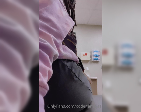 Codename Jas aka codenamejas - 10-08-2022 OnlyFans Video - Currently at urgent care bored