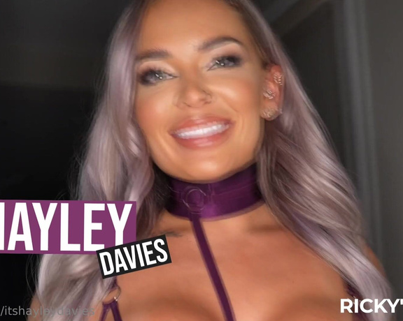 Hayley Davies aka itshayleydavies - 03-14-2024 OnlyFans Video - Im so excited that my video with Ricky is finally out Wow this is so hot