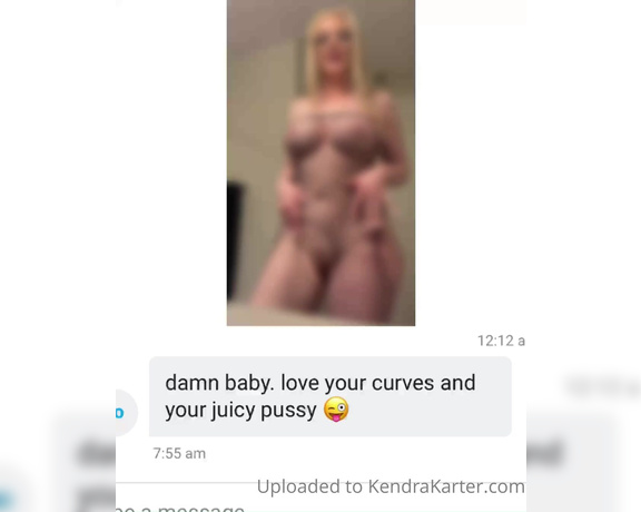 Kendra Karter aka kendrakarter - 06-17-2022 OnlyFans Video - Loyal Fans  Did you like or love this full free video last night  Check