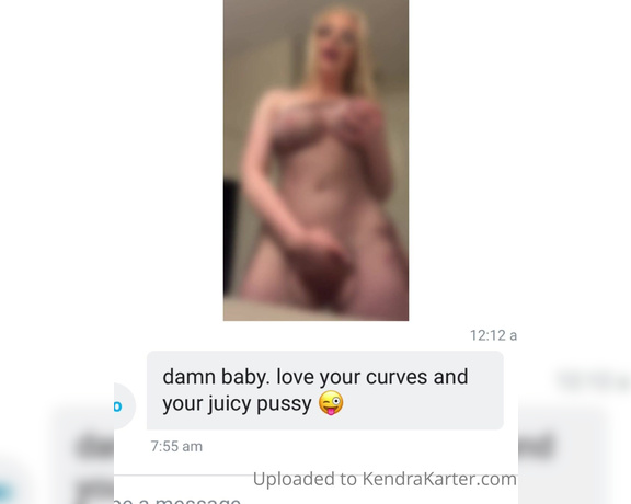 Kendra Karter aka kendrakarter - 06-17-2022 OnlyFans Video - Loyal Fans  Did you like or love this full free video last night  Check