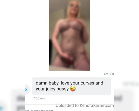 Kendra Karter aka kendrakarter - 06-17-2022 OnlyFans Video - Loyal Fans  Did you like or love this full free video last night  Check