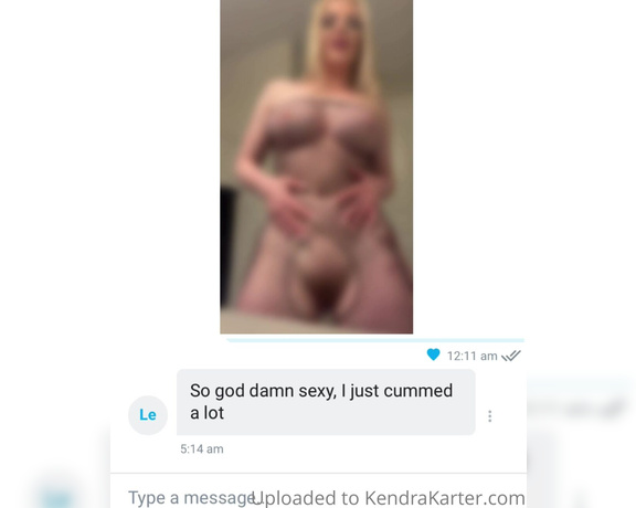 Kendra Karter aka kendrakarter - 06-17-2022 OnlyFans Video - Loyal Fans  Did you like or love this full free video last night  Check