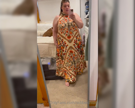 BBW Chloe aka bbwchloe - 05-13-2022 OnlyFans Video - a little try on this friday