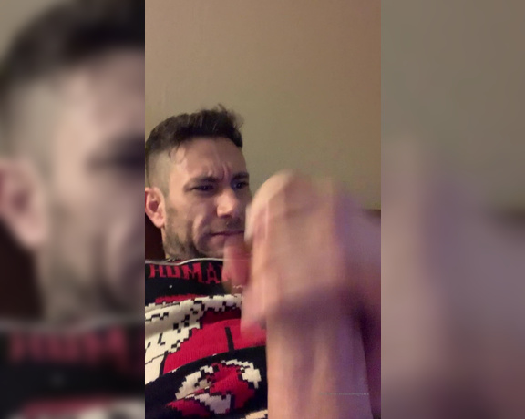 Brad Knight aka bradknightxxx - 12-25-2019 OnlyFans Video - Santa Daddy jerks off for Christmas