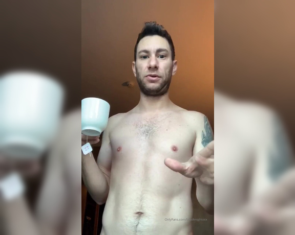 Brad Knight aka bradknightxxx - 01-20-2020 OnlyFans Video - Fully Naked Tea Vlog Part 1 You all really seem to enjoy seeing me naked talking