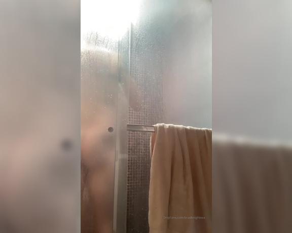 Brad Knight aka bradknightxxx - 02-13-2020 OnlyFans Video - Shower Show Update pt 2 of 3