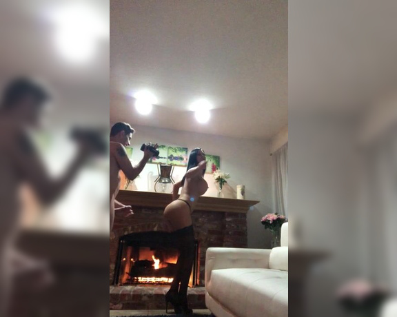 Brad Knight aka bradknightxxx - 12-07-2018 OnlyFans Video - 628 min video PART 1 of realjasminejae and I gettin crazy by the fire