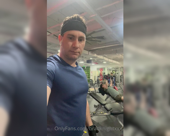 Brad Knight aka bradknightxxx - 06-11-2022 OnlyFans Video - The gym is my sanctuary