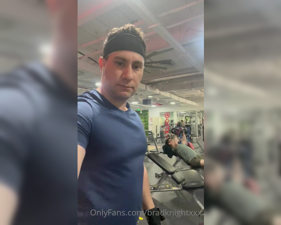 Brad Knight aka bradknightxxx - 06-11-2022 OnlyFans Video - The gym is my sanctuary