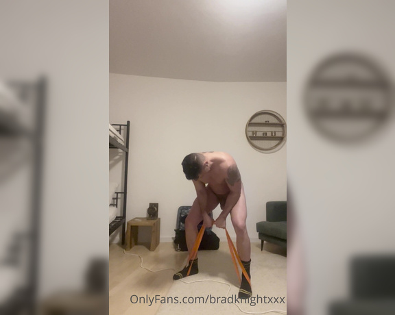 Brad Knight aka bradknightxxx - 02-05-2023 OnlyFans Video - Part 2 naked workout