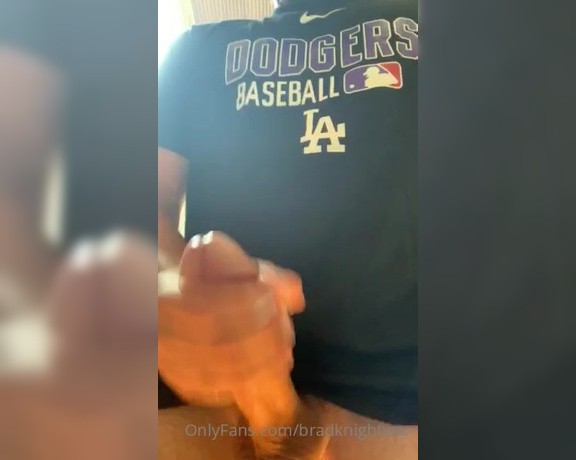 Brad Knight aka bradknightxxx - 07-24-2020 OnlyFans Video - Baseball season baby Watch me play with my big bat_n16q