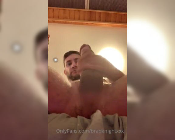 Brad Knight aka bradknightxxx - 06-18-2020 OnlyFans Video - Love stroking my big cock