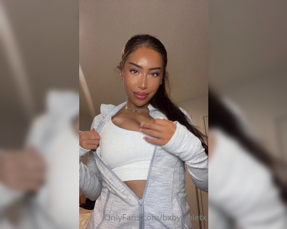 Bxbyvioletx aka bxbyvioletx - 07-07-2022 OnlyFans Video - I just wanna get my gym clothes ripped off of me