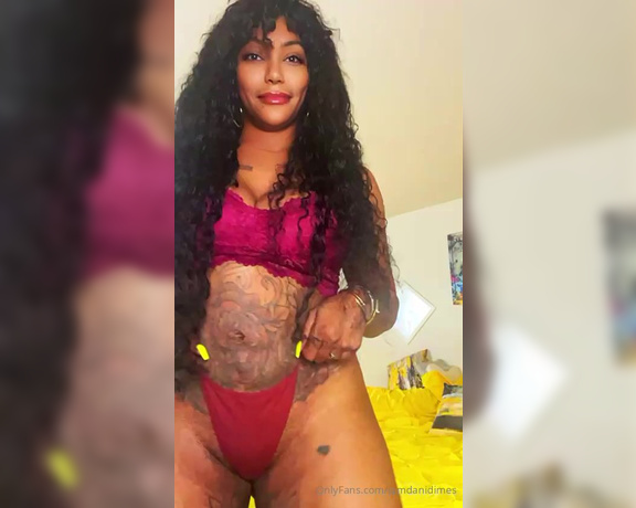 Dani Dimes aka iamdanidimes - 08-16-2024 OnlyFans Video - This ass deserves a round of applause