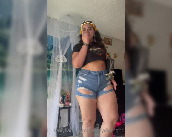 Diggity Diamond aka diggitydiamond - 09-18-2022 OnlyFans Video - Biker outfit  Telll me if you wanna spank me