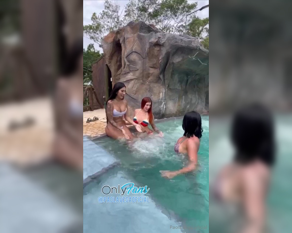 Paola Vega aka paolavegaoficial - 01-02-2024 OnlyFans Video - NEWRest day at the pool I end with a delicious threesome with my beautiful friends