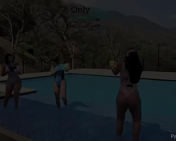 Paola Vega aka paolavegaoficial - 03-20-2024 OnlyFans Video - día de piscina con mis amigas kourtney love y Salome Gil