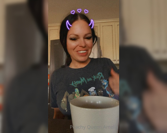 Peachy Queen Amelia aka peachyqueenamelia - 02-13-2022 OnlyFans Video - I shoved a bunch of mini thoughts in one sentence lol I hope you have a