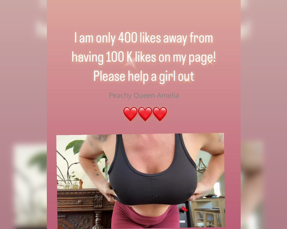 Peachy Queen Amelia aka peachyqueenamelia - 10-10-2024 OnlyFans Video - Only 400 to go