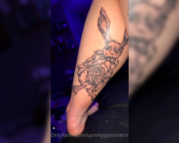 Sammy aka sammyyystonerrr - 06-06-2022 OnlyFans Video - new tattoos