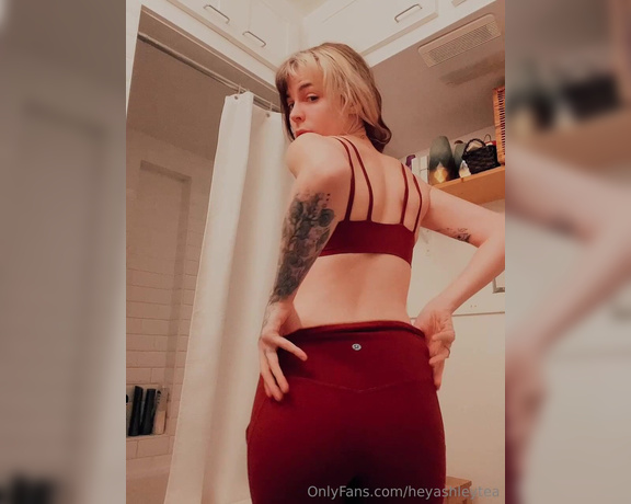 Ashley Tea aka heyashleytea - 12-18-2023 OnlyFans Video - Ive been working out lately  can you tell