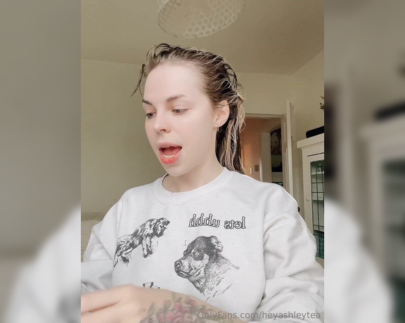 Ashley Tea aka heyashleytea - 02-23-2024 OnlyFans Video - Hot content where I dont look like an alien incoming but YAY ITS MY BIRTHDAAAAAAY