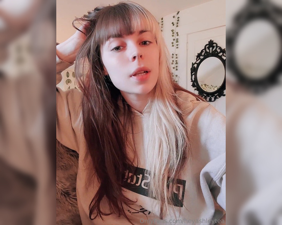 Ashley Tea aka heyashleytea - 03-13-2024 OnlyFans Video - GOOD MORNIN Wishing u good vibes amp good luck and also doing a small update