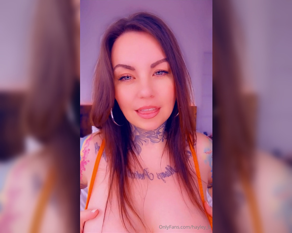 Hayley B aka hayley_b - 07-14-2024 OnlyFans Video - So what do you think