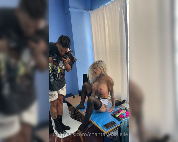 Chantal Danielle aka chantal_danielle - 08-27-2022 OnlyFans Video - Bts from yesterdays shoot