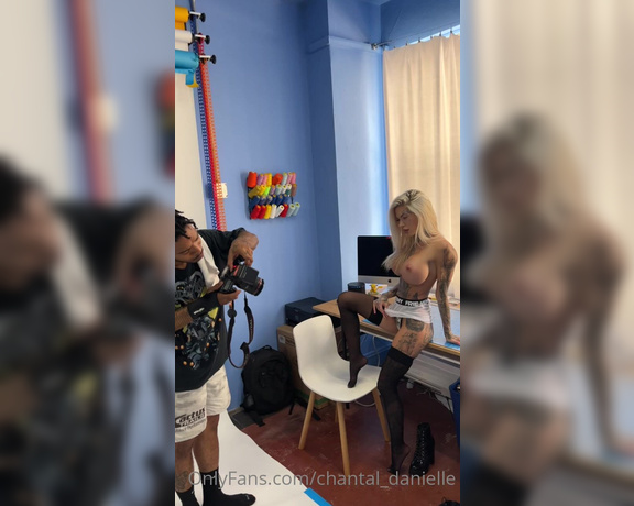 Chantal Danielle aka chantal_danielle - 08-27-2022 OnlyFans Video - Bts from yesterdays shoot_7zgw