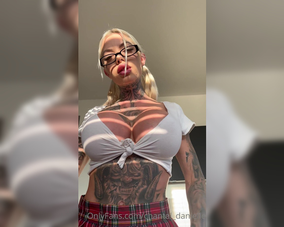 Chantal Danielle aka chantal_danielle - 09-26-2022 OnlyFans Video - dont mind my tongue color I was drinking coffee before this