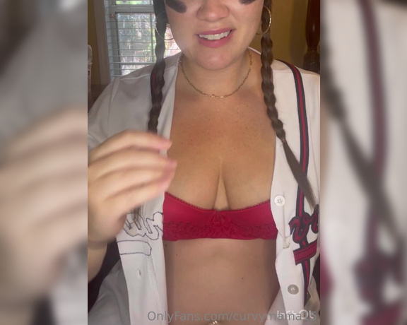 CurvyMama15 aka curvymama15 - 10-07-2022 OnlyFans Video - Baseball video is now available  I had to celebrate my Braves winning the NL East