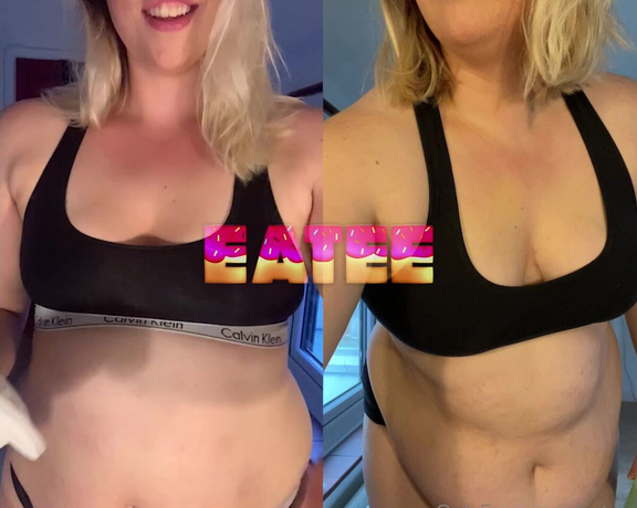 Eatee aka eatee - 12-11-2022 OnlyFans Video - So by my reckoning theres at least 50lbs weight difference between the girl on the left