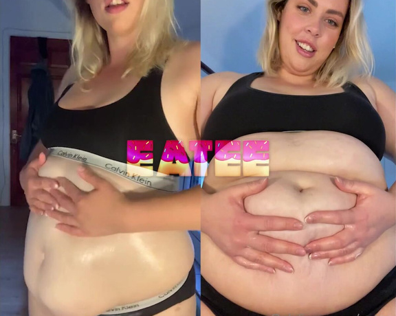 Eatee aka eatee - 12-11-2022 OnlyFans Video - So by my reckoning theres at least 50lbs weight difference between the girl on the left