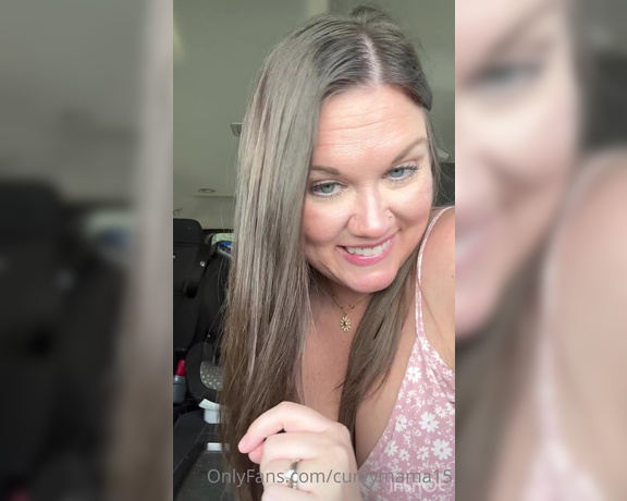 CurvyMama15 aka curvymama15 - 06-20-2023 OnlyFans Video - Car play while running errands