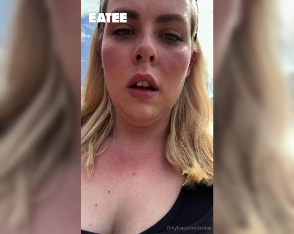 Eatee aka eatee - 04-20-2024 OnlyFans Video - I overheat so quickly being this fat At this rate Ill have to do my gardening