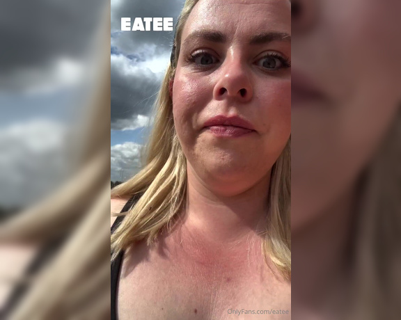 Eatee aka eatee - 04-20-2024 OnlyFans Video - I overheat so quickly being this fat At this rate Ill have to do my gardening